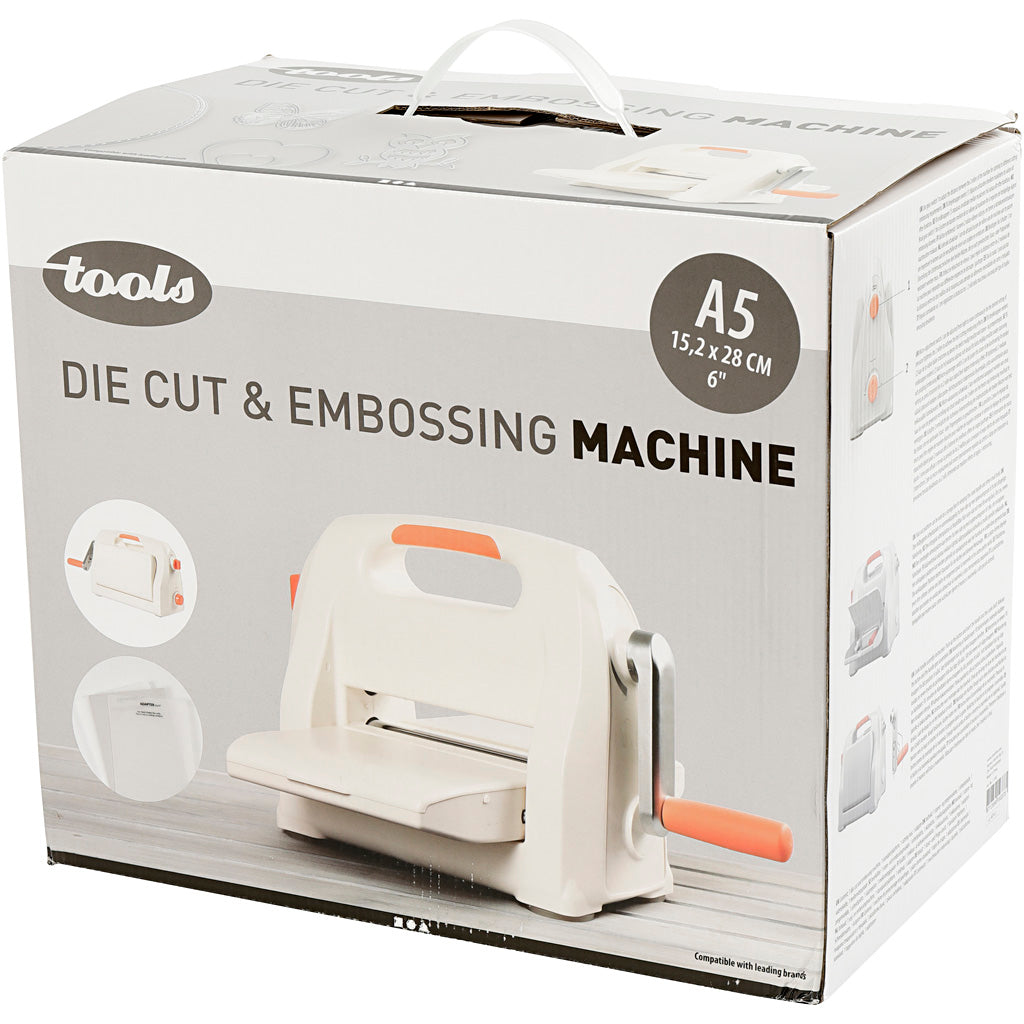 Die Cut and Embossing Machine, A5, sheet 155x210 mm, 1 pc