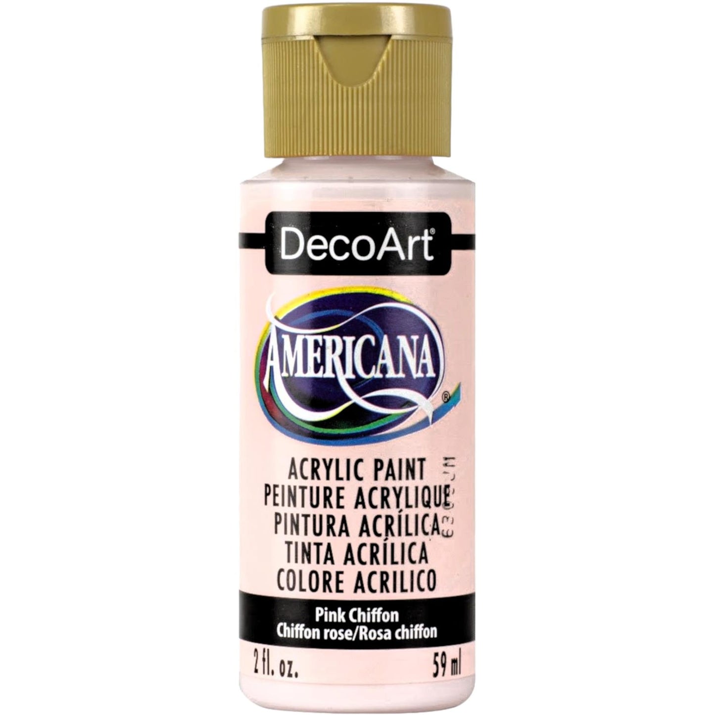 DecoArt Pink Chiffon Americana Acrylic 2oz