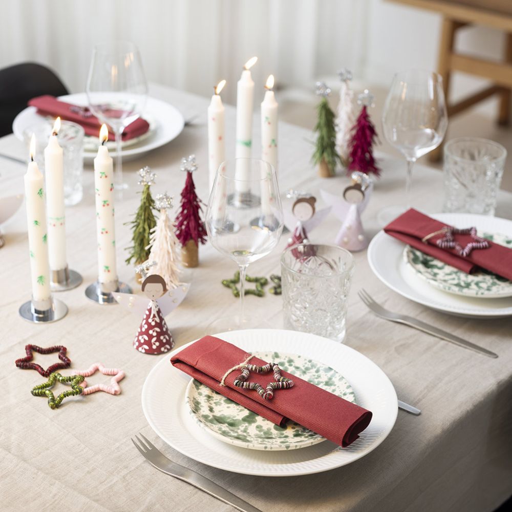 Craft Kit Table Decorations, Angels, Christmas trees, stars, assorted colours