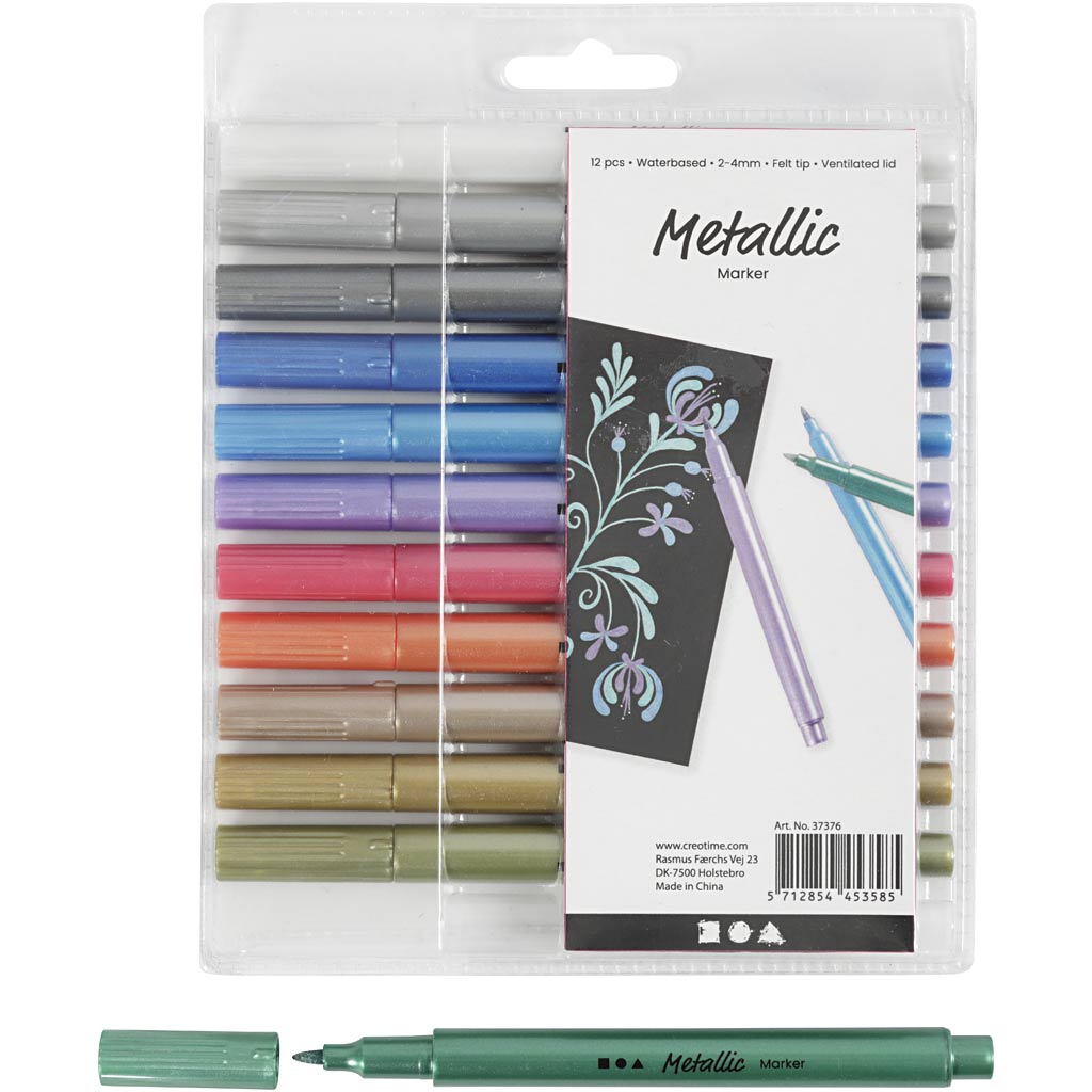 Metallic Marker Packs line 2-4 mm