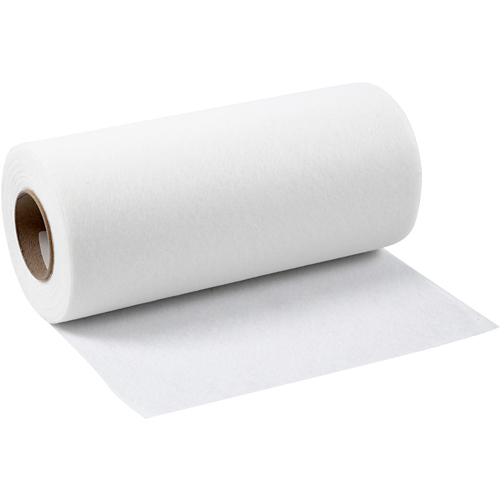 Vlieseline, W: 21 cm, thickness 0,7-1 mm, 41 g, 25 m/ 1 roll