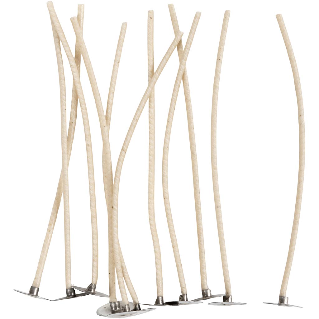 Cotton Candle Wicks for Containers – 10 Pack