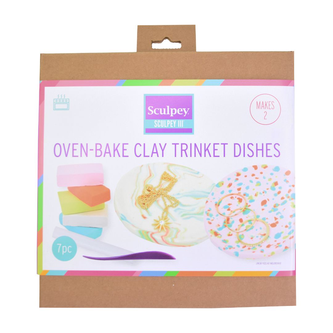 Sculpey III Trinket Dishes Kit