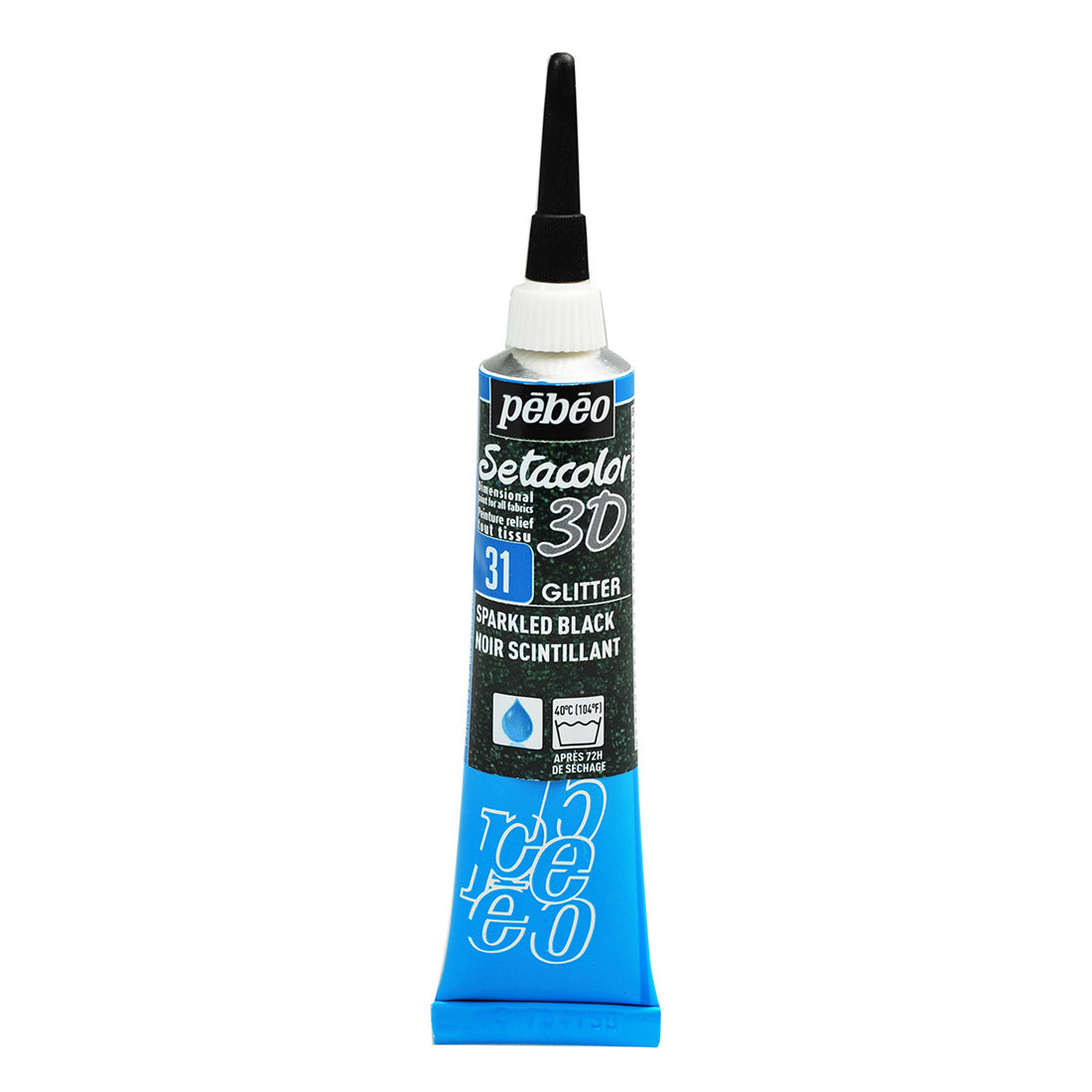 Pebeo Setacolour 3D Glitter Effect Paint