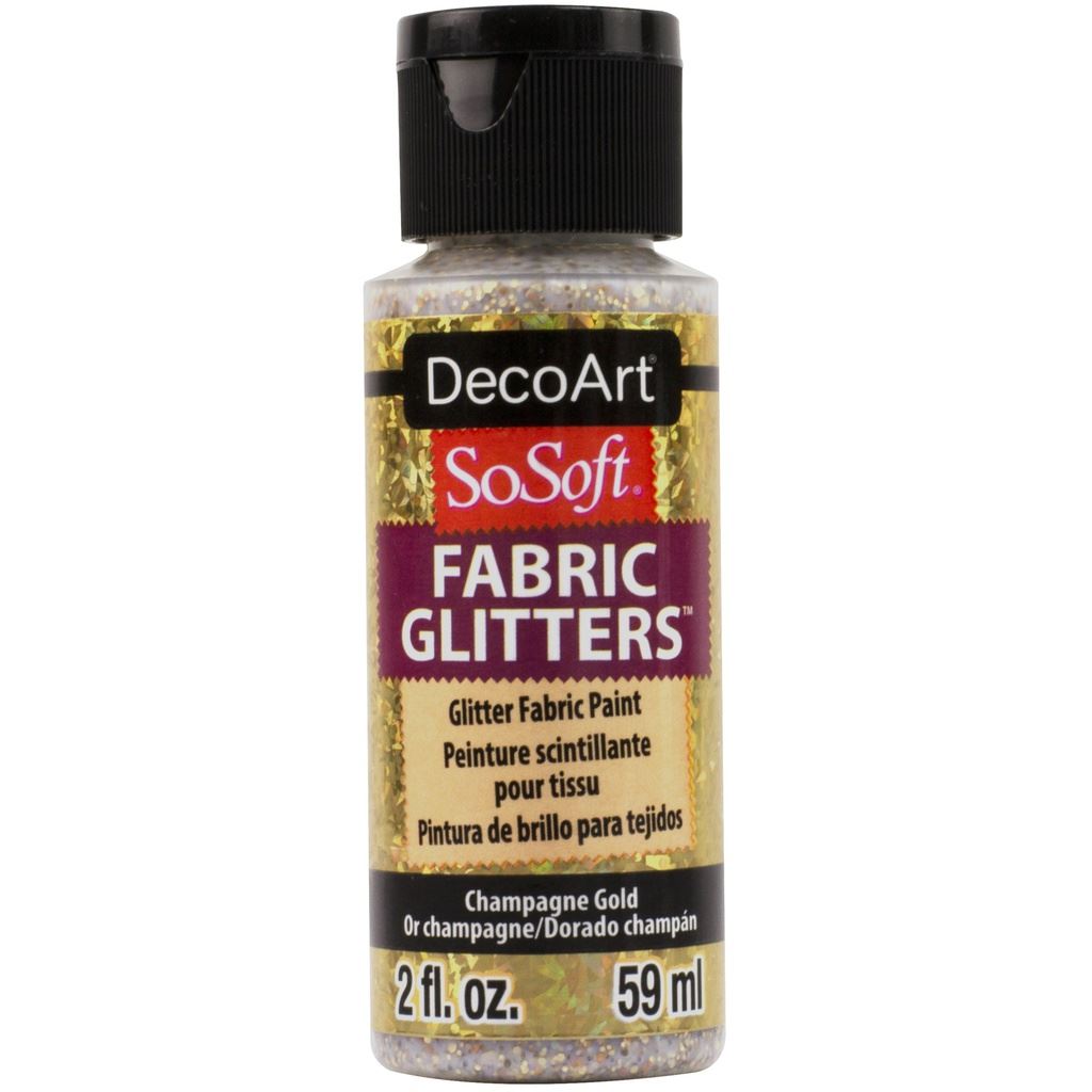 DecoArt Champagne Gold Fabric Paint