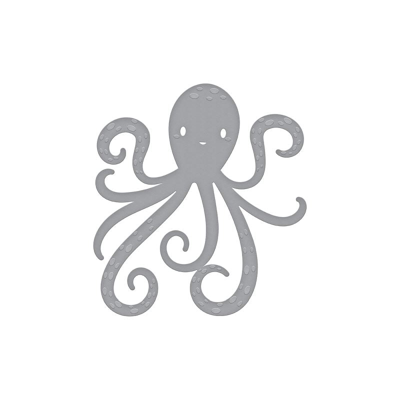 Happy Octopus Etched Die