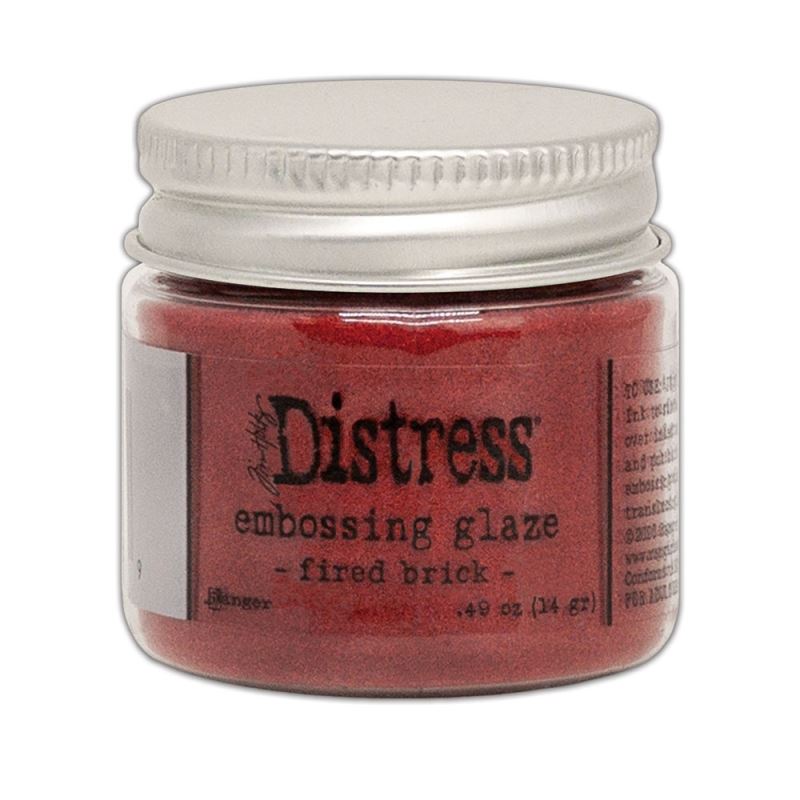 Tim Holtz - Distress Emboss Glaze Fired Brick