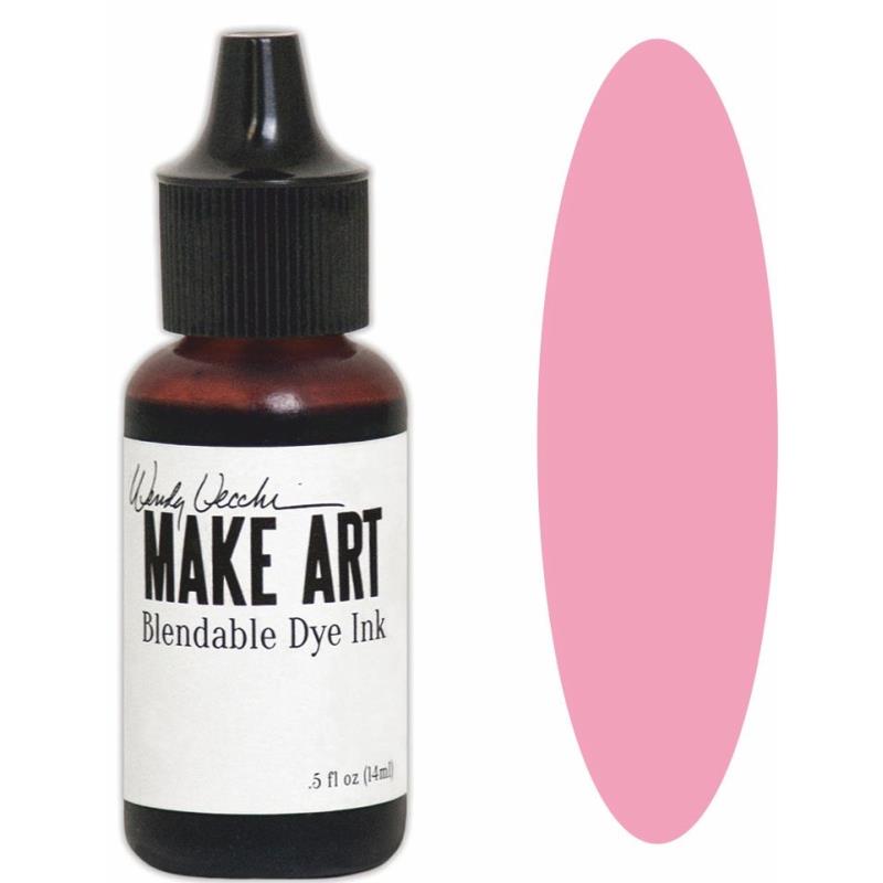 Wendy Vecchi Make Art Dye Re-Inker Pink Peony