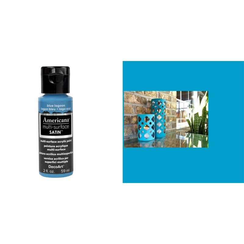 DecoArt Blue Lagoon Multi Surface Satin 2oz