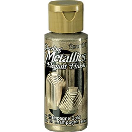 DecoArt Champagne Gold Metallics 2oz