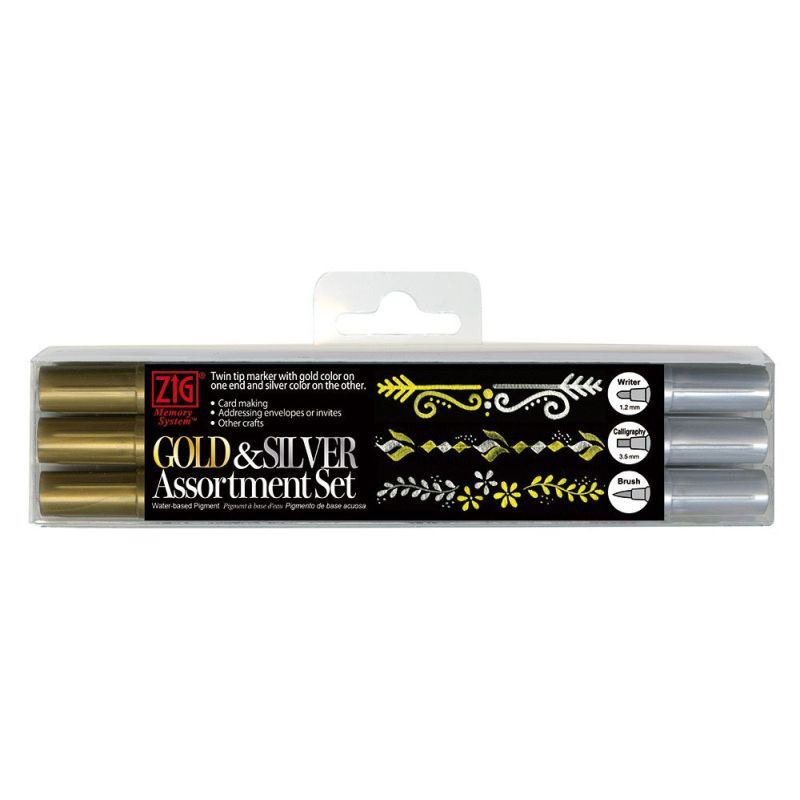 Zig Memory Gold and Silver Assortment