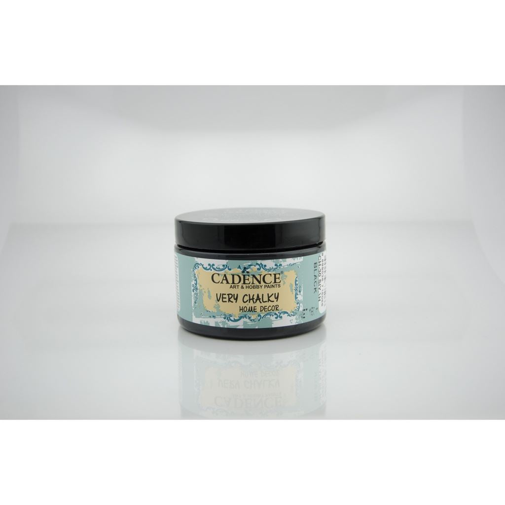 Black 150 ml Very Chalky Home Decor ( Ultra Matt )