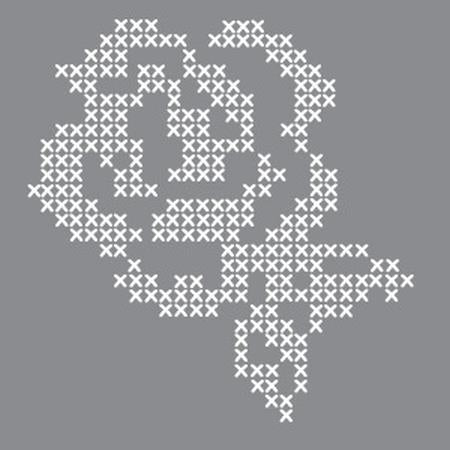 DecoArt Cross Stitch Rose Stencil