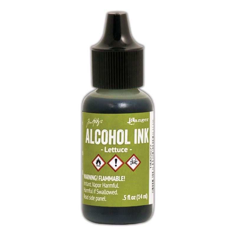 Tim Holtz - Alcohol Ink Lettuce