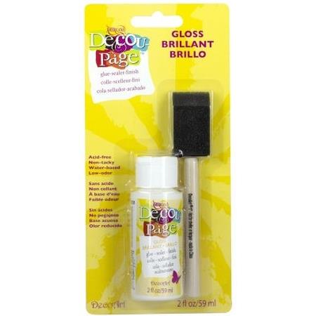 DecoArt Gloss w/ Sponge Brush (DS101)
