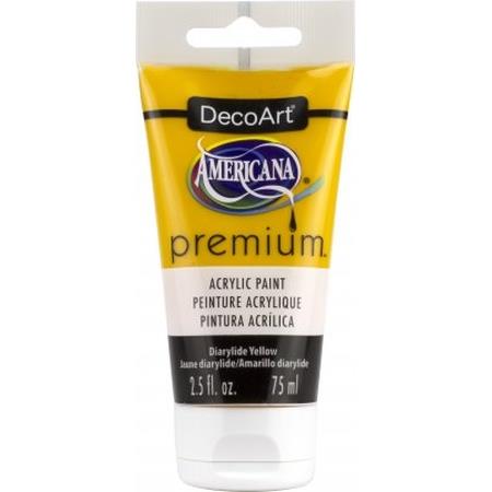 DecoArt Diarylide Yellow Premium Acrylic