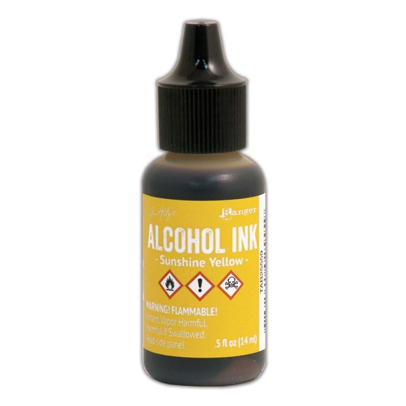 Tim Holtz - Alcohol Ink Brights Sunshine Yellow