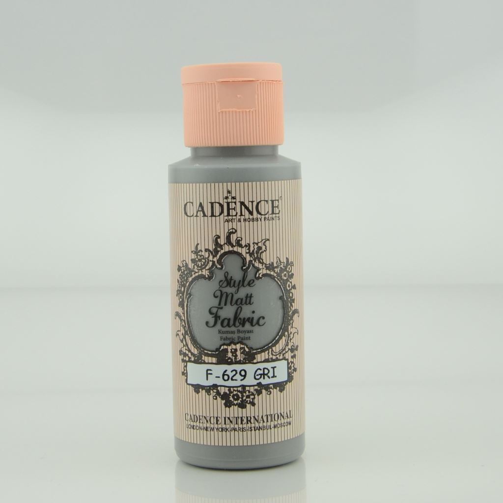 Gray 59 ml Style Matt Fabric Paint