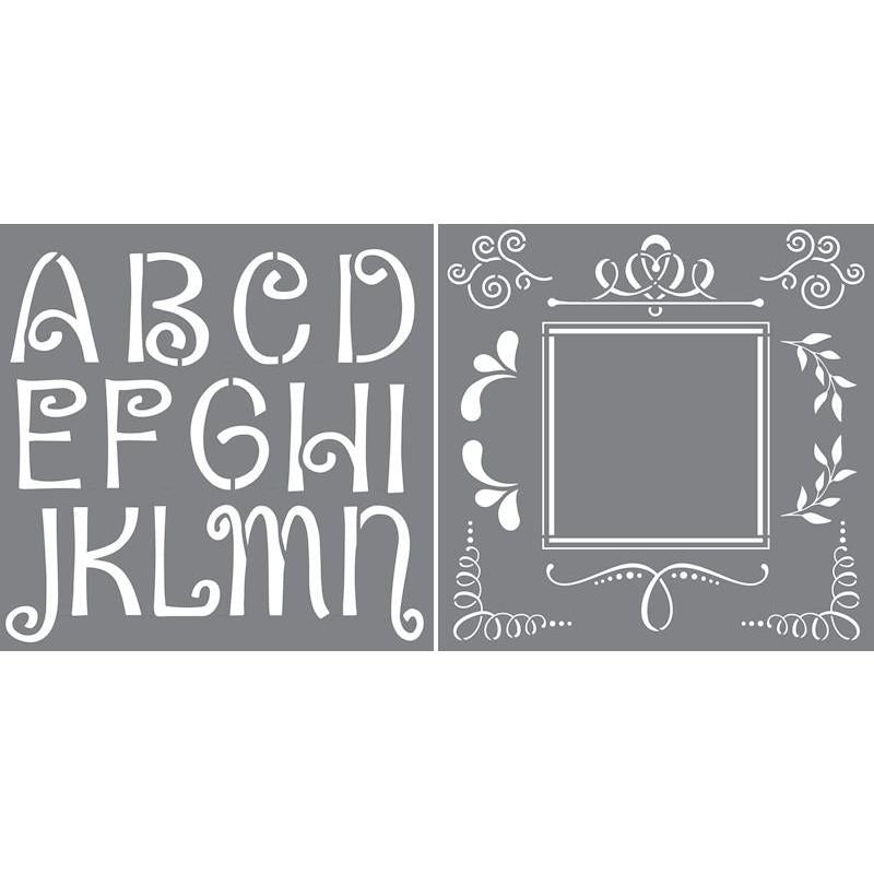 DecoArt Quirky Stencil