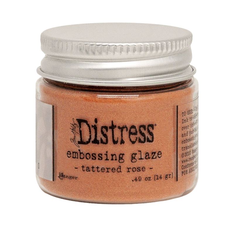 Tim Holtz - Distress Emboss Glaze Tattered Rose