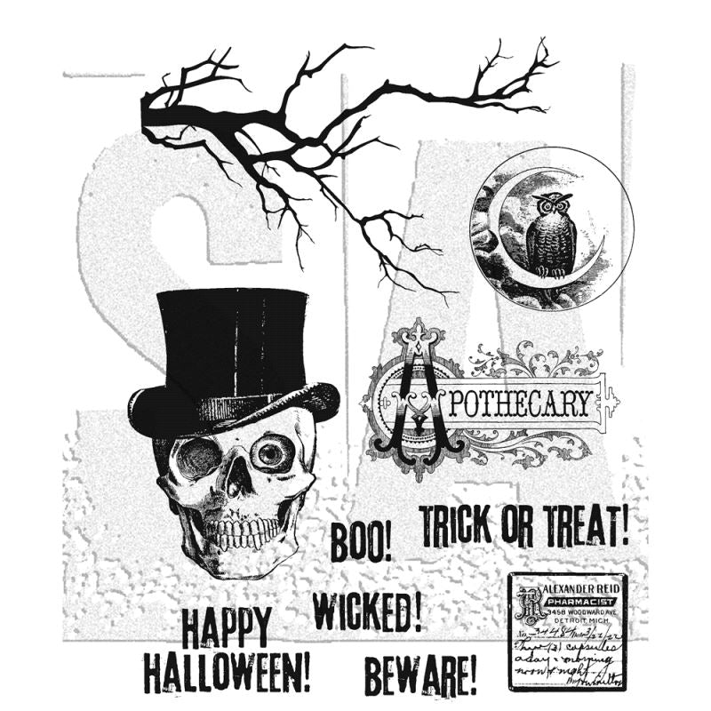 Tim Holtz - Mr. Bones