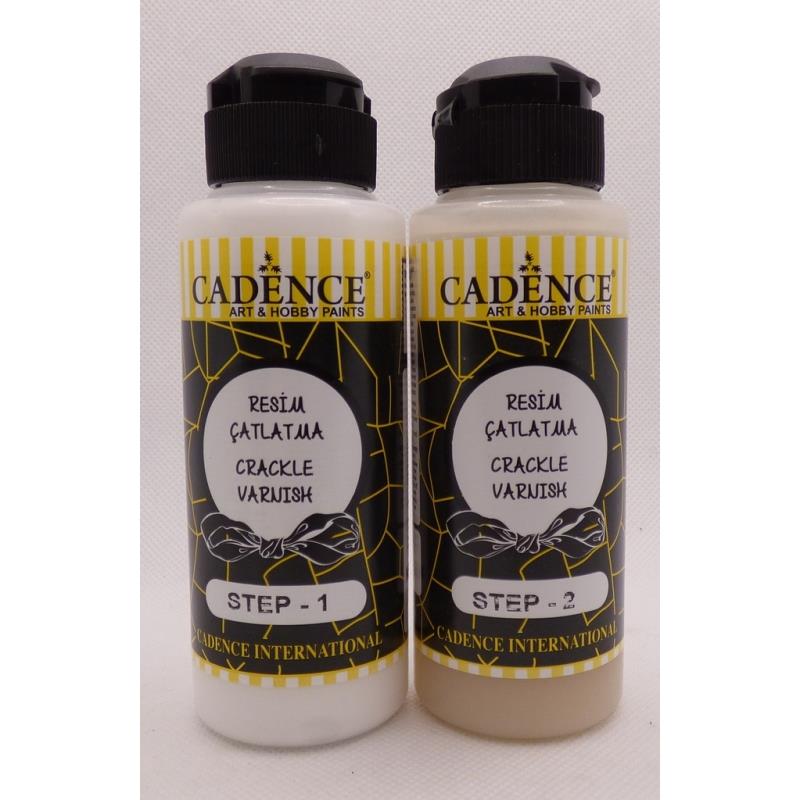 Crackle Varnish Step1 + Step2 120+120ml