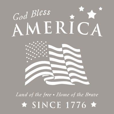 DecoArt American Tribute Stencil