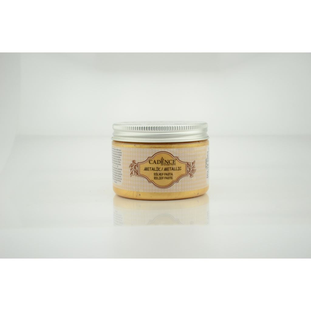 Gold 150 ml Metallic Relief Paste