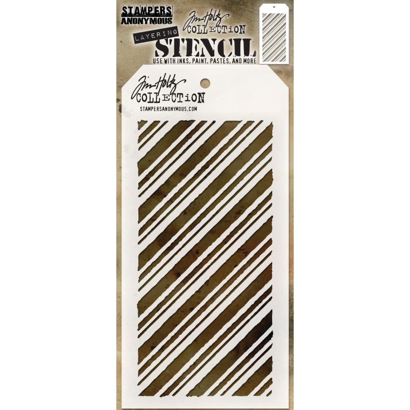 Tim Holtz - Peppermint, Layered Stencil