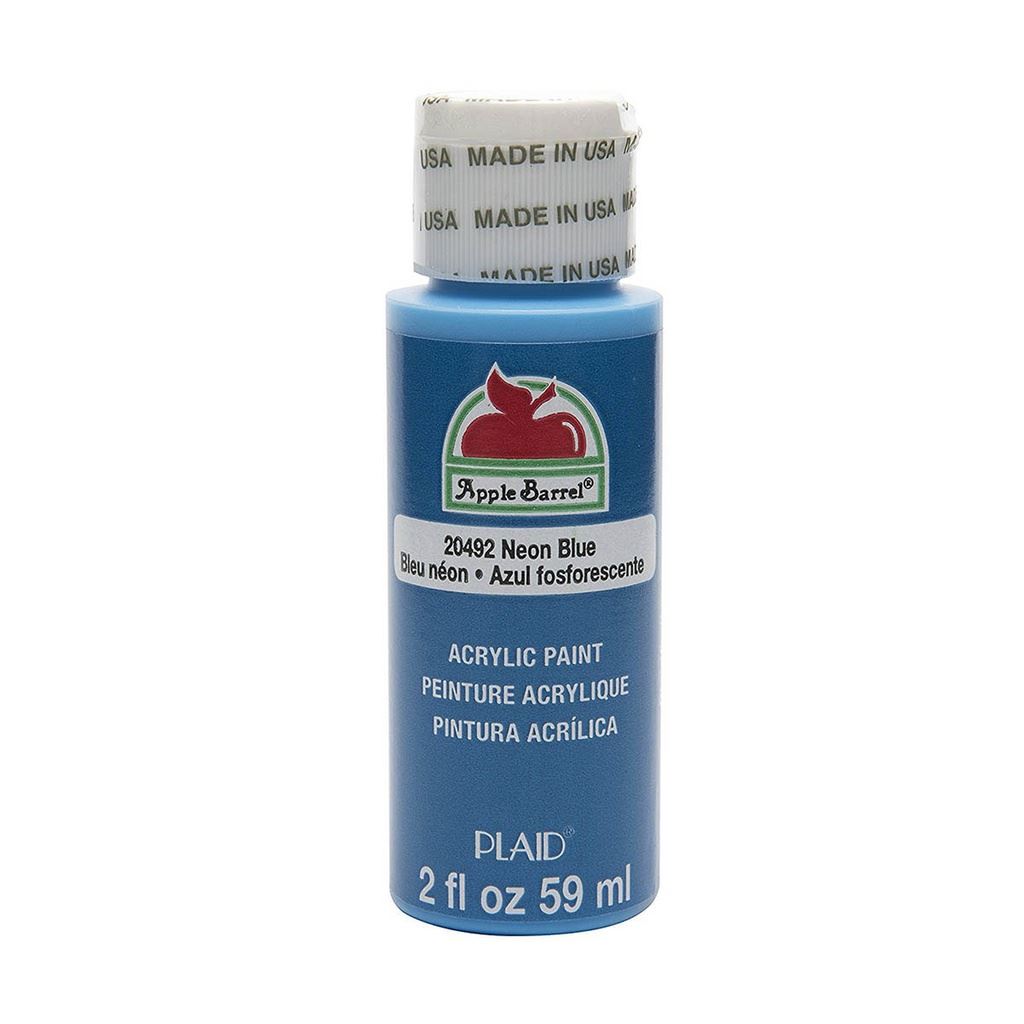 Blue Neon Apple Barrel 2oz