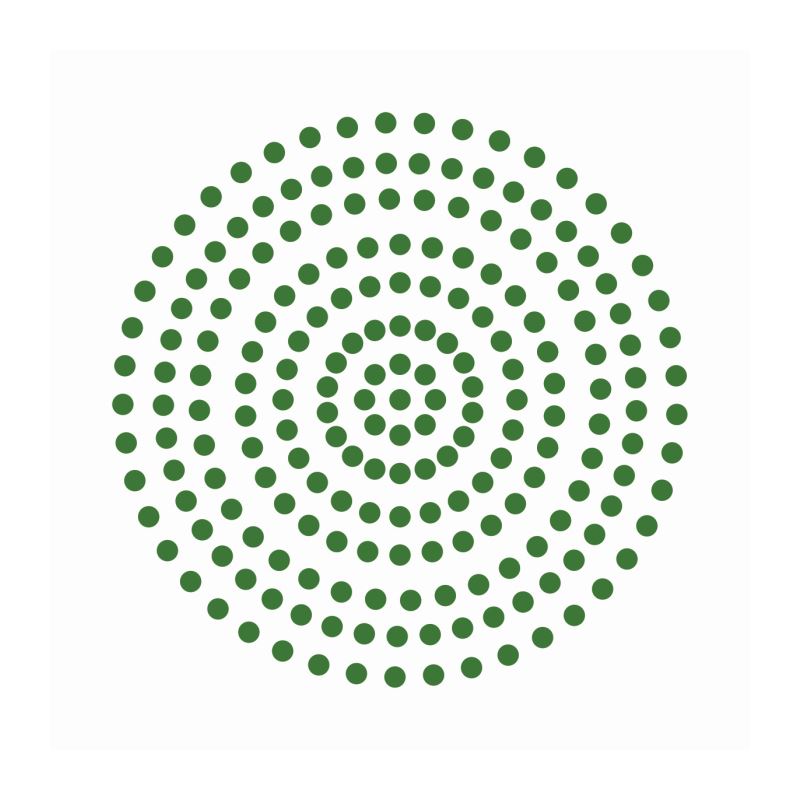 Con Emerald Green 3mm Pearls (206)