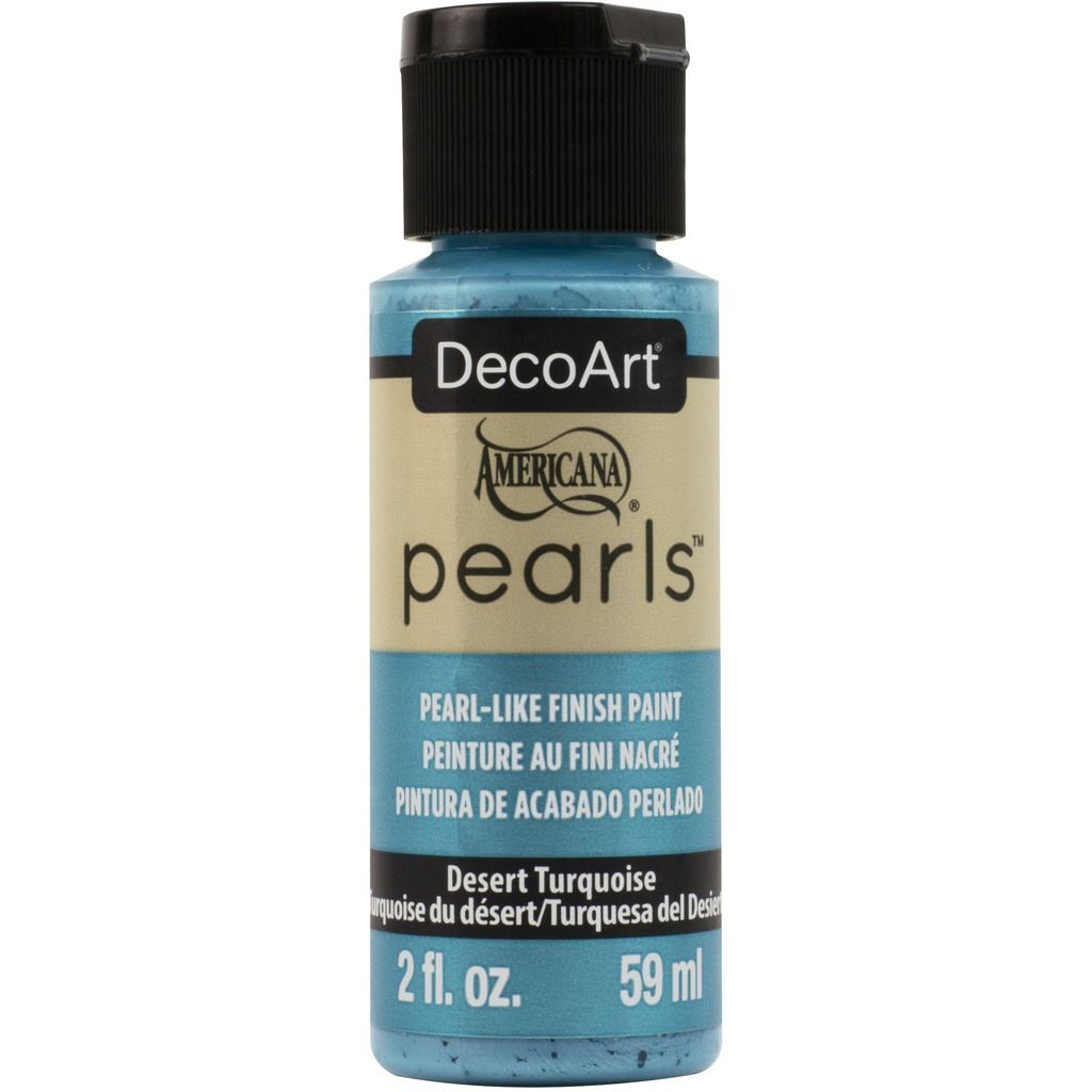 DecoArt Desert Turquoise Americana Pearls -