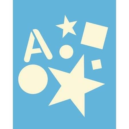 DecoArt Shapes Variety Pack (8x10) Stencil
