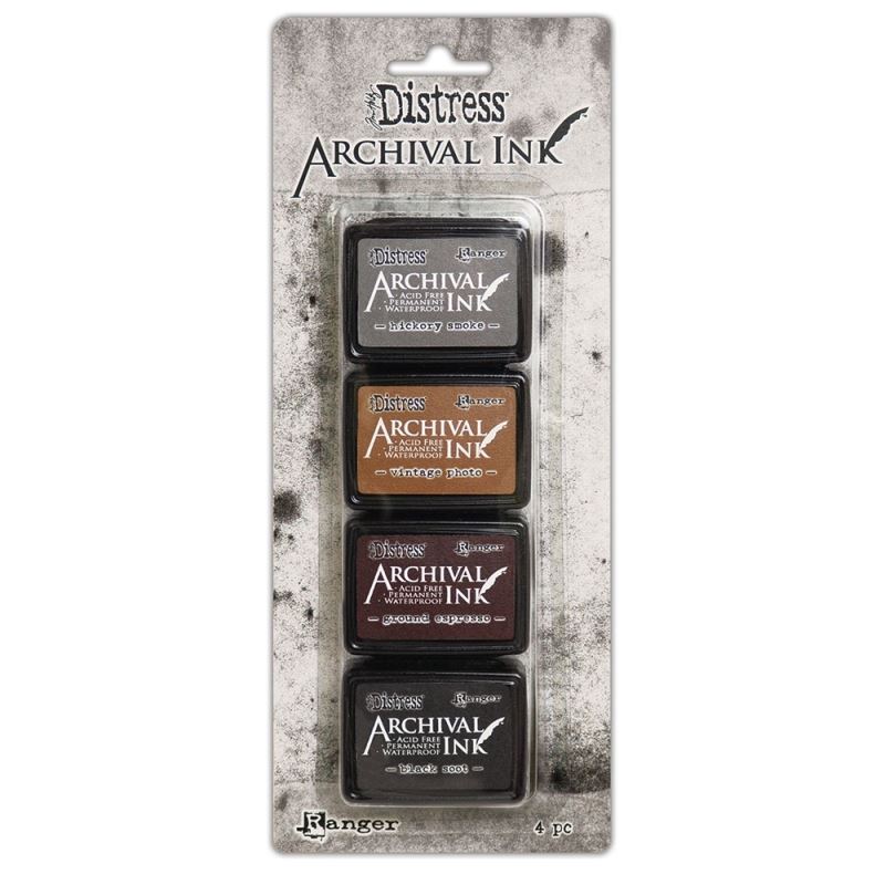 Tim Holtz - Distress Archival Mini Ink Kit 3