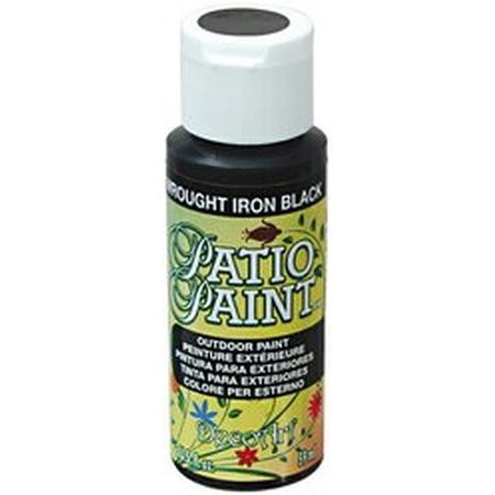 DecoArt Wrought Iron Black Patio Paint