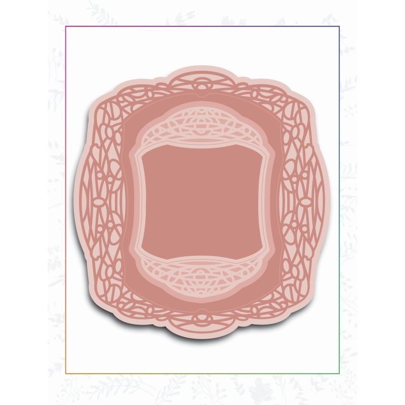 SCC Deco Lace Nesting Frame Set Vintage Lace Nesting Dies