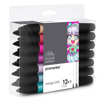 Promarker 12+1 Set - Manga Chibi