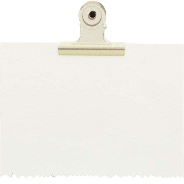 Metal Clip/Notes