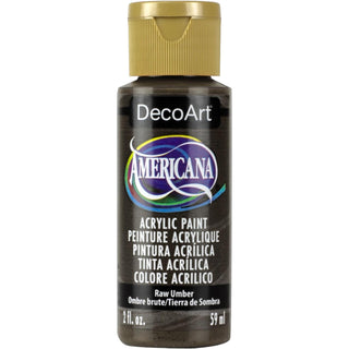 DecoArt Raw Umber Americana Acrylic 2oz