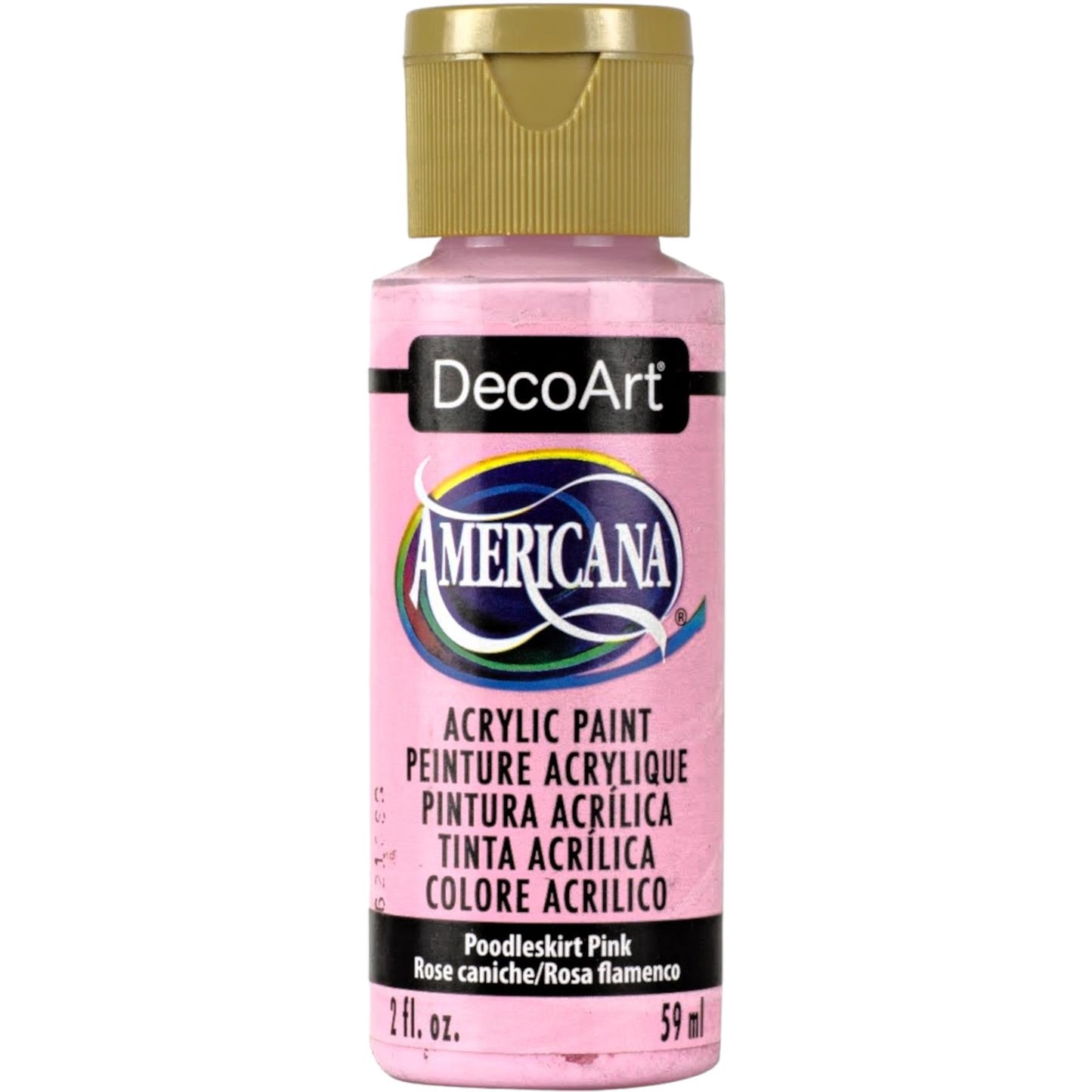 DecoArt Poodle skirt Pink Americana Acrylic 2oz