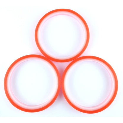 9mm x 5 Metre - 3 Rolls of Sticky Red Double Sided Tape