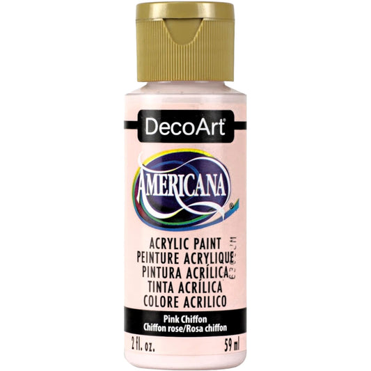 DecoArt Pink Chiffon Americana Acrylic 2oz