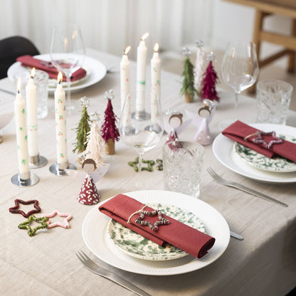 Craft Kit Table Decorations, Angels, Christmas trees, stars, assorted colours