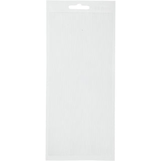 Creativ Self-Adhesive Foil Border Stickers – 10x23 cm, 1 Sheet