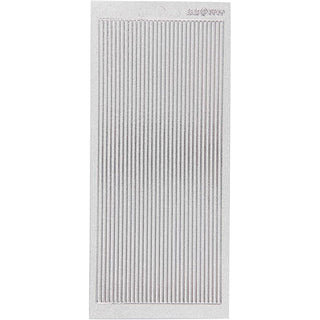 Creativ Self-Adhesive Foil Border Stickers – 10x23 cm, 1 Sheet