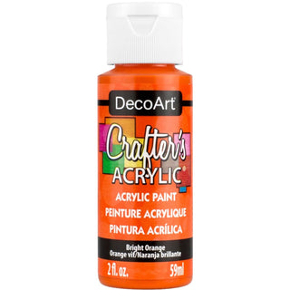 DecoArt Bright Orange Crafters Acrylic 2oz