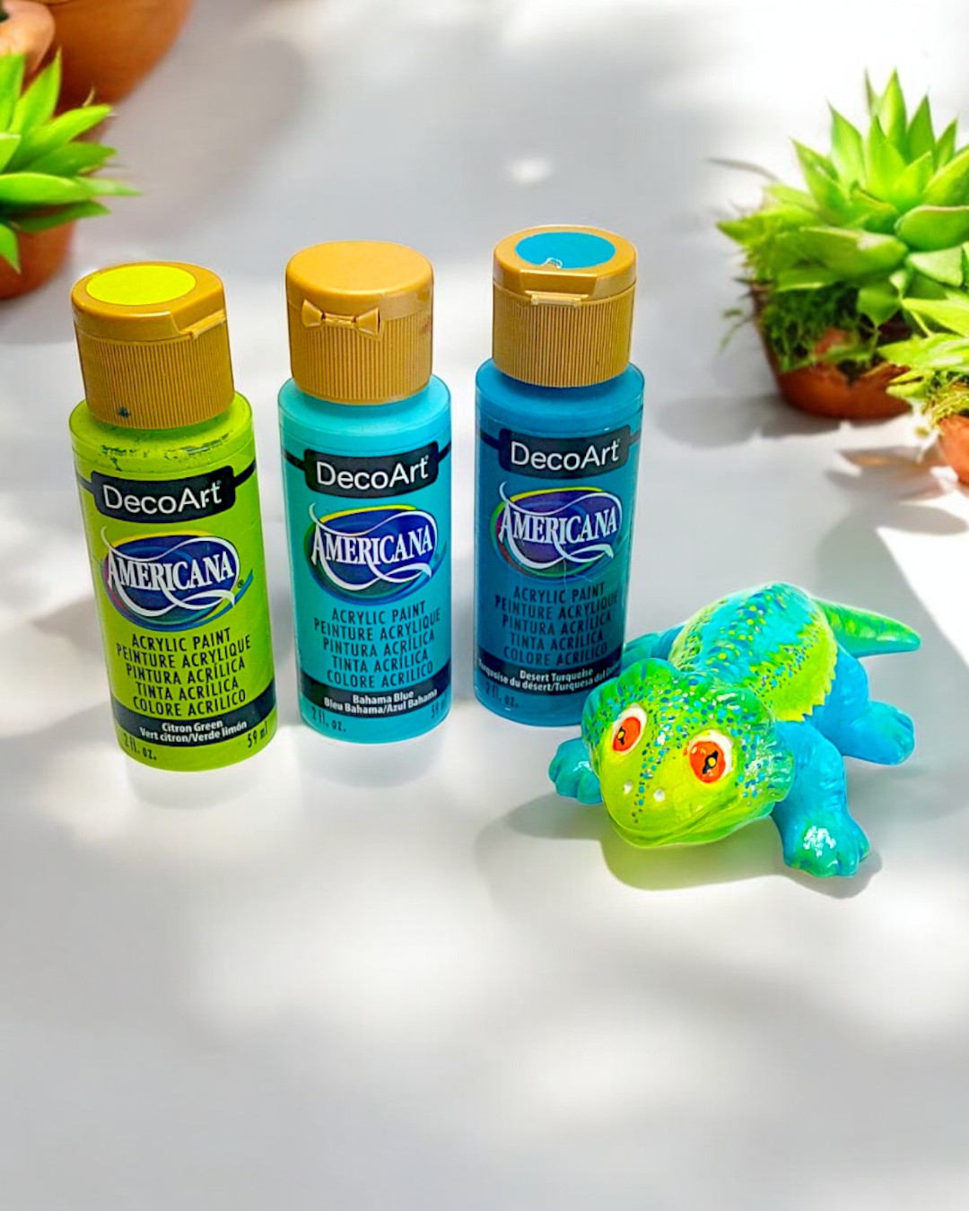 DecoArt Americana Acyrlic - Bahama Blue 2oz