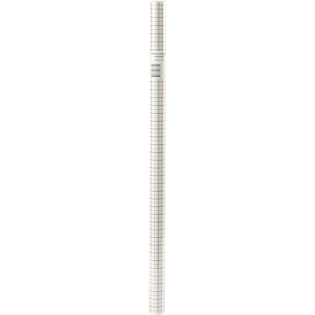Dressmakers Squared Pattern Paper, W: 80 cm, 28 g, 15 m/ 1 roll