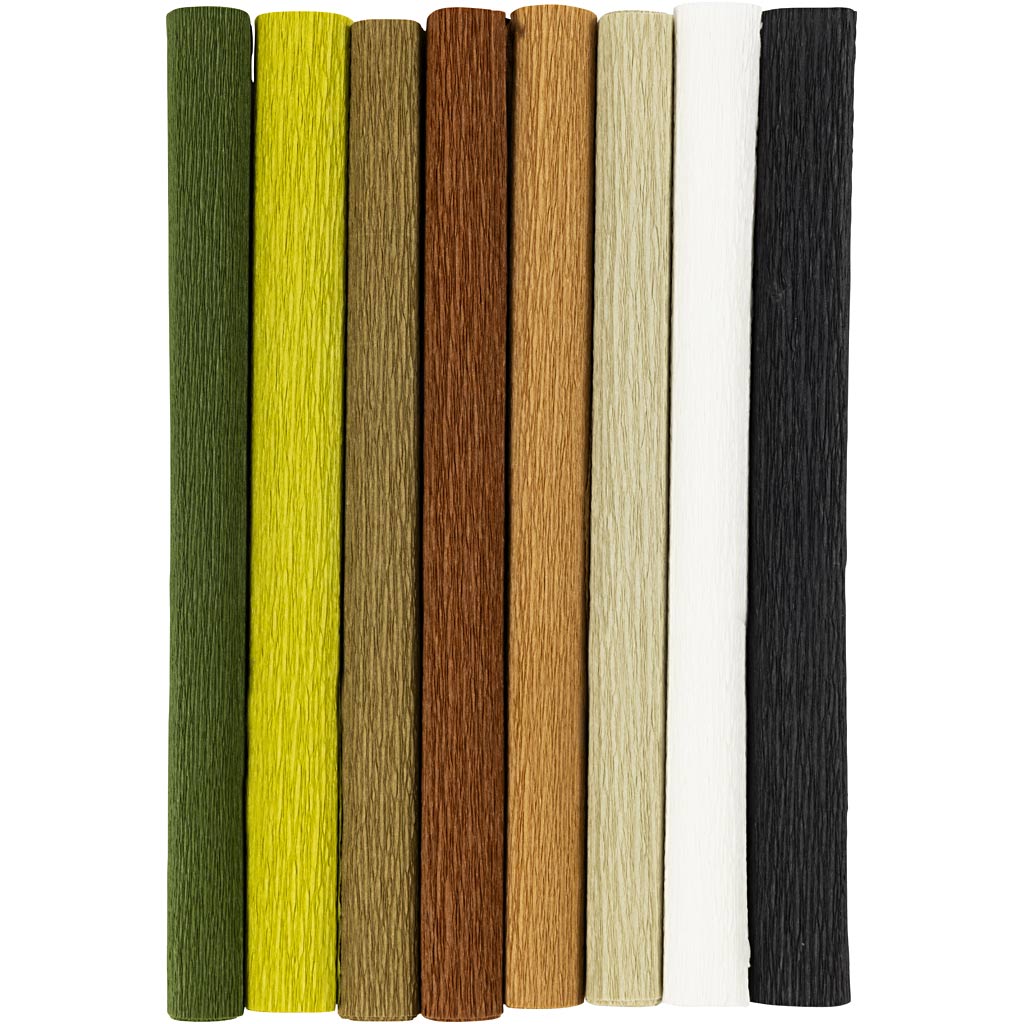 Creativ Crepe Paper Sheets 25x60cm (Crêpe ratio: 180%, 105g)