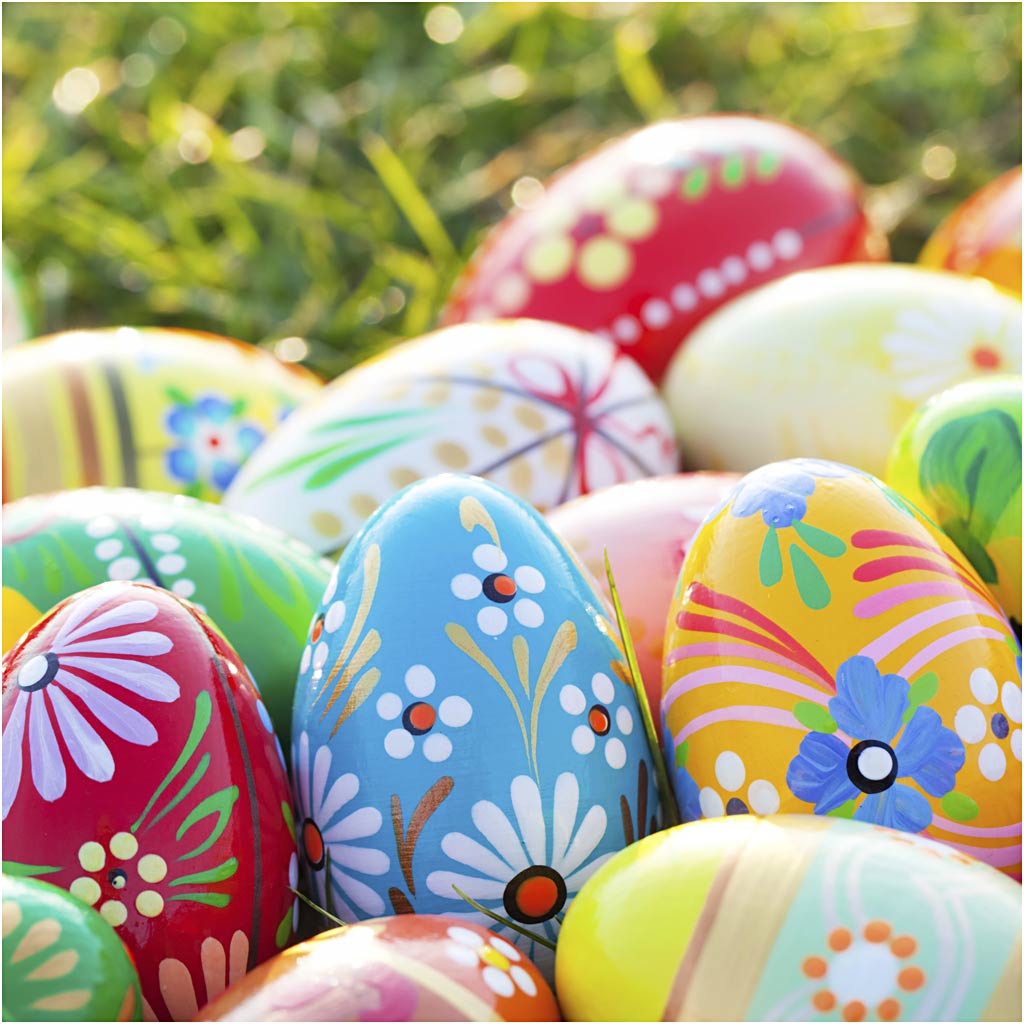 Napkins, Easter eggs, size 33x33 cm, 20 pc/ 1 pack